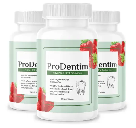 3 bottles of the dental probiotic