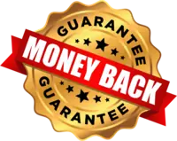 60-day money-back guarantee seal