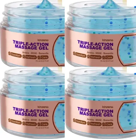4 jars of Kinzeno massage gel — best value