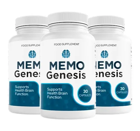 3 bottles of MemoGenesis