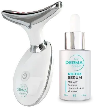 MyoGlow device with 1 bottle of No-Tox serum