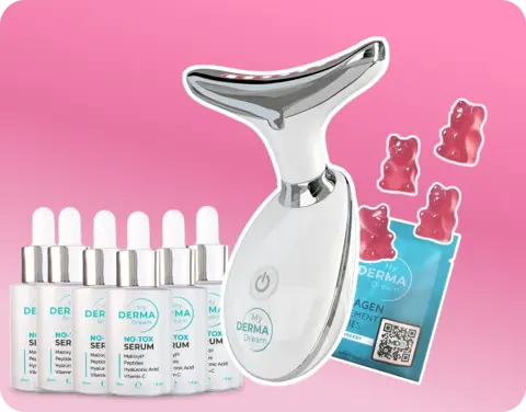 MyoGlow device with 6-month supply of No-Tox serum