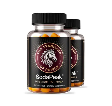 2 bottles of SodaPeak gummies