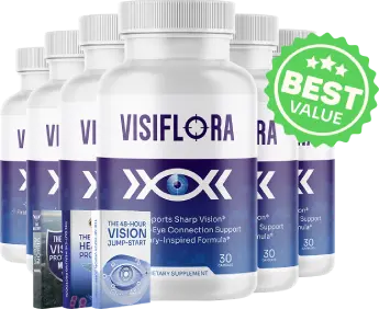 6 bottles of VisiFlora with bonus guides — best value